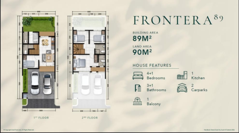Frontera Denah Rumah