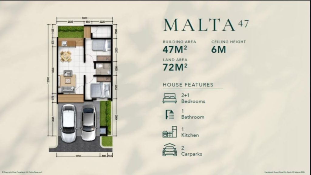 Malta Denah Rumah